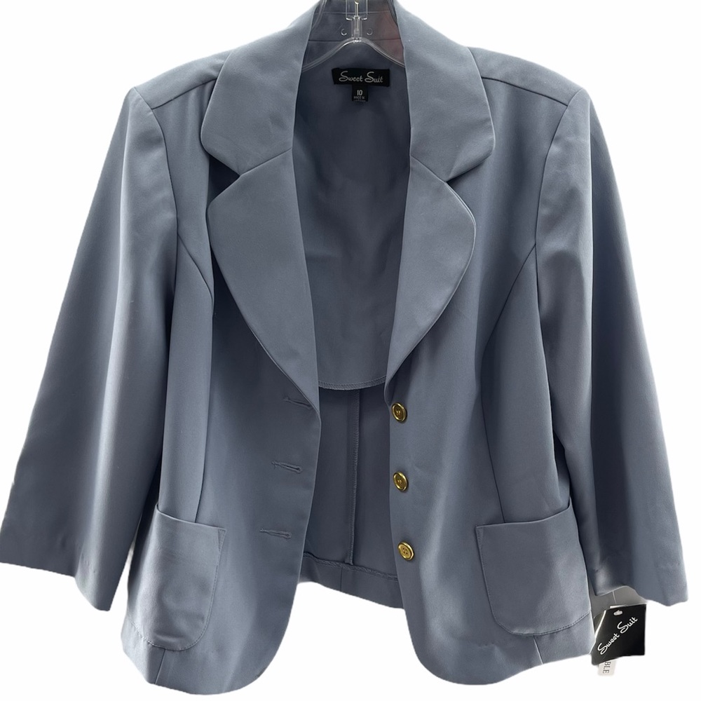 NWT Sweet Suit Long Sleeves Blazer Jacket Size 10